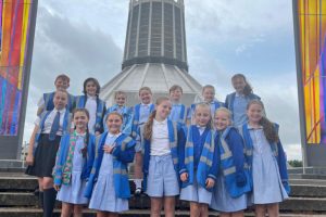 Our choir visited the Christ the King Cathedral to take part in the Good Shepherd Mass