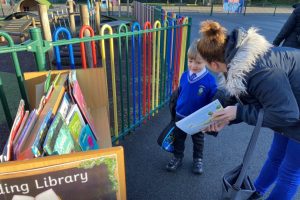 We encourage our families to access the lending library