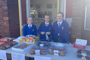 We held a Macmillan Coffee morning for staff, children and families. Our children sold cakes after school to raise money for charity